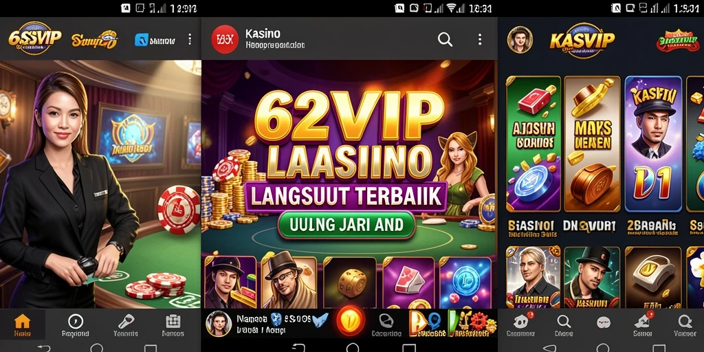 Screenshot menampilkan dealer langsung di permainan kasino yang mengasyikkan.