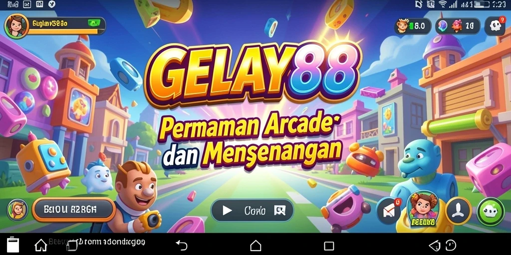 Screenshot gameplay menunjukkan aksi seru dalam GELAY88.