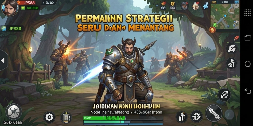 Tampilan gameplay seru JPS88 yang penuh strategi.