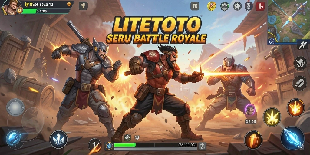 Gameplay menegangkan di LITETOTO dengan aksi pertempuran seru.