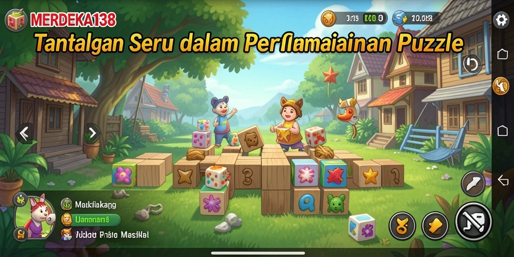 Gameplay menarik dari MERDEKA138 dengan berbagai puzzle menantang.